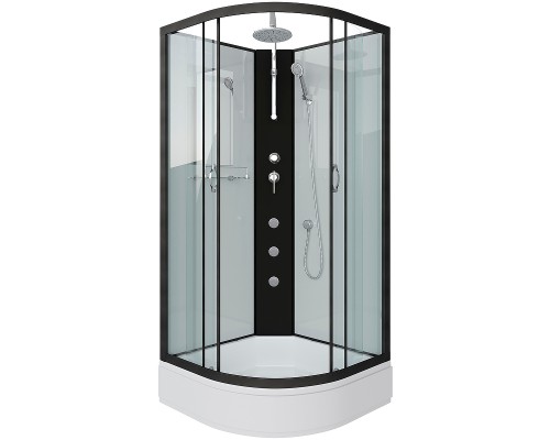 Душевая кабина Niagara Classic 90x90 NG-6701-14BKTG с гидромассажем