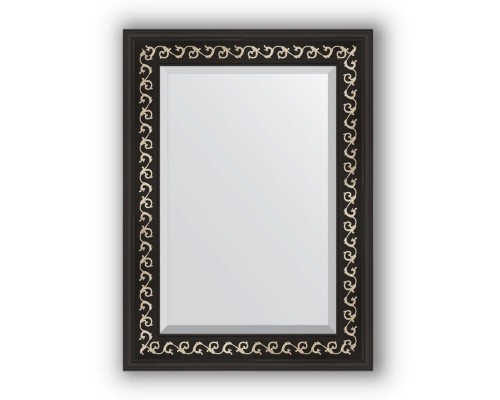 Зеркало Evoform Exclusive 75х55 Черный ардеко