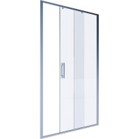 Душевая дверь Alex Baitler 110 AB61C110 профиль Сатин стекло прозрачное