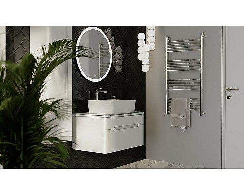 Зеркало Jorno Shine 65 Shi.02.65/W с подсветкой с сенсорным выключателем