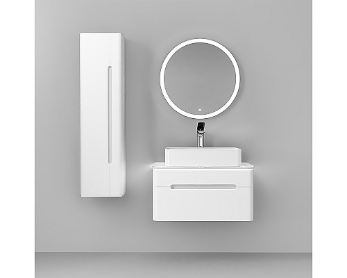 Зеркало Jorno Shine 65 Shi.02.65/W с подсветкой с сенсорным выключателем