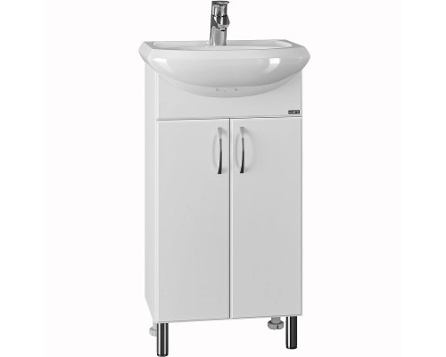 Тумба под раковиной СанТа Уют 45 Белая