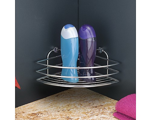 Полка корзина Tekno-tel BK021B угловая Черная