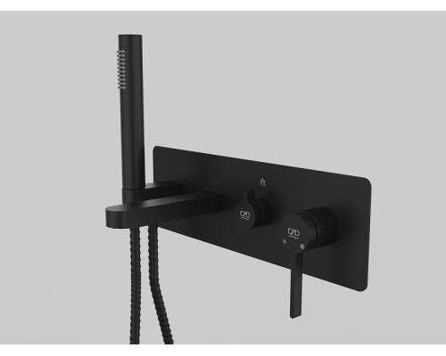 Смеситель для ванны GPD Gildo Colored MKA165-S Черный