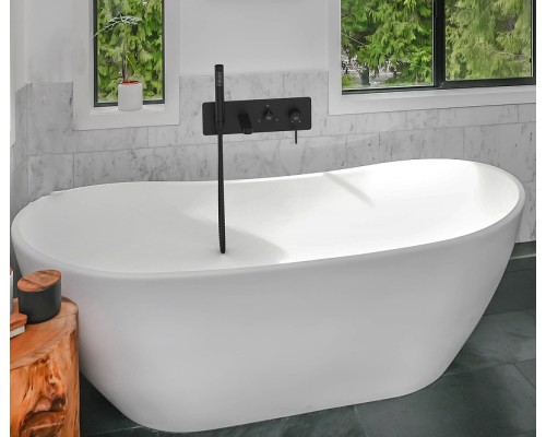 Смеситель для ванны GPD Gildo Colored MKA165-S Черный