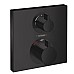 Термостат Hansgrohe Ecostat Square черный матовый 15714670