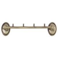 Перекладина с 4-мя крючками Veragio Bonjour бронза