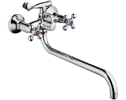 Смеситель для ванны Frap H19 F2619-2 универсальный Хром