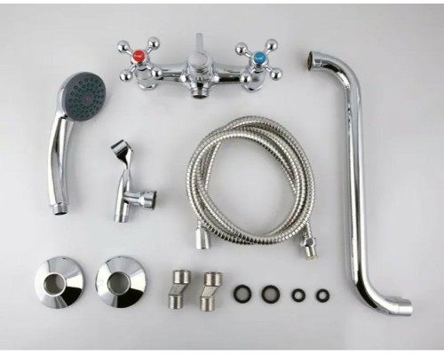 Смеситель для ванны Frap H19 F2619-2 универсальный Хром