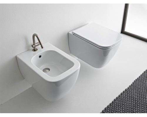 Унитаз Scarabeo Teorema 2.0 5126/CL подвесной без сиденья