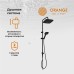 Душевая система Orange O-Shower Черная матовая