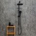 Душевая система Orange O-Shower Черная матовая