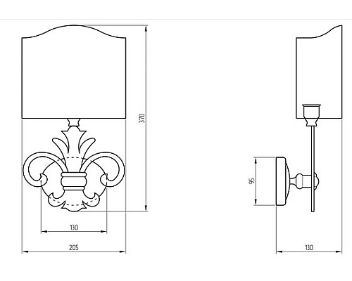 Светильник Migliore Mirella 17257 Хром