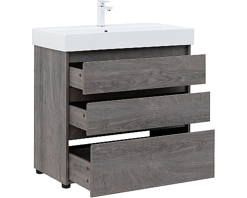 Тумба под раковину Aquanet Nova Lite 85 302476 Дуб рошелье