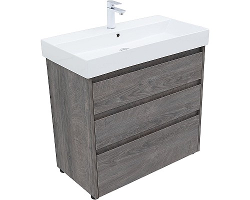 Тумба под раковину Aquanet Nova Lite 85 302476 Дуб рошелье