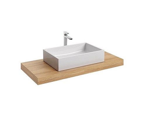 Умывальник Ravak FORMY 01 500 D XJL01250000 белый со скрытым переливом