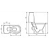 Унитаз-компакт Sanita Стандарт комфорт SDTSACC01030712 с бачком и сиденьем Микролифт