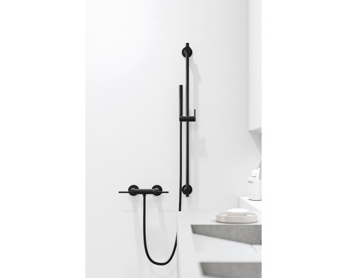 Душевой гарнитур Kludi Nova Fonte 2084039-15 Черный