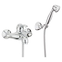 Смеситель для ванны и душа Webert Aurora AU850101015(153), хром