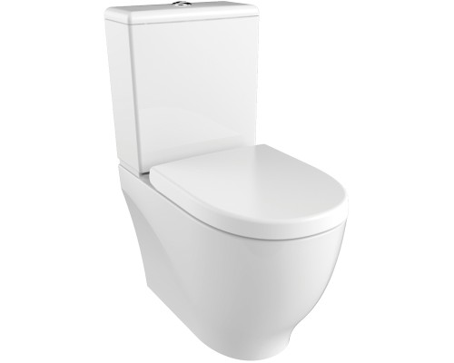 Унитаз компакт Creavit Mare MA361-11CB00E-0000 Белый без бачка и сиденья