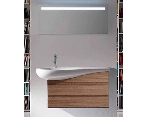 Зеркало Laufen Alessi One 120 с подсветкой Хром матовый