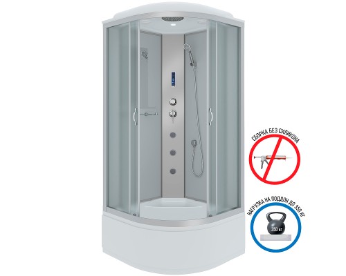 Душевая кабина Niagara Classic 90x90 NG-2308-14F с гидромассажем