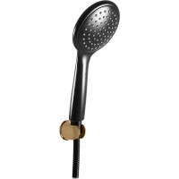 Душевой гарнитур Rav Slezak SK0053-2CMATZ Черный матовый Золото