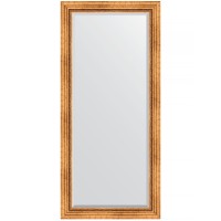Зеркало Evoform Exclusive 166х76 BY 3594 с фацетом в багетной раме - Римское золото 88 мм