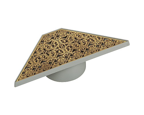 Душевой трап Migliore 300х125 24893 с решеткой Бронза