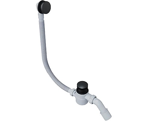 Слив-перелив Excellent Moli 60/80/100 ARIN.3210BL click-clack Черный матовый