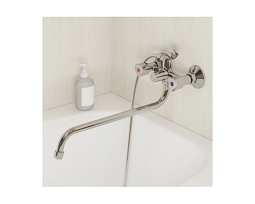 Смеситель для ванны с длинным изливом Milardo Tring TRISB02M10