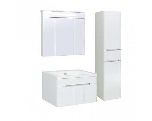 Тумба под раковину Runo ПАРМА 75 00-00001039 подвесная