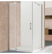 Душевой уголок Vincea Extra 90х80 профиль Хром стекло прозрачное