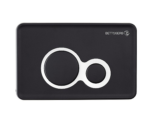 Инсталляция Pestan Sava Fix Slim SET40006461 для унитаза с Черной матовой клавишей смыва