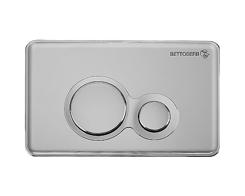 Инсталляция Pestan Sava Fix Slim SET40006463 для унитаза с клавишей смыва Хром матовый