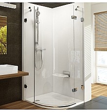 Душевой уголок Ravak Brilliant BSKK3-80 80х80 R 3UP44A00Y1 Хром Transparent