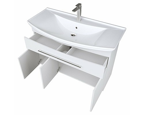 Тумба под раковину 1MarKa Lina Classic New 105Н У94491 Белый глянец Тумба под раковину 1MarKa Lina Classic New 105Н У94491 Белый глянец