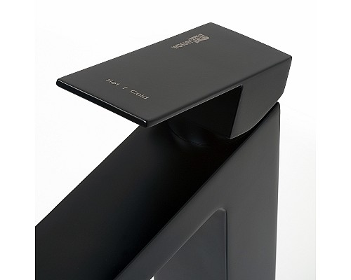 Смеситель для раковины WasserKRAFT Abens 2003H Черный матовый