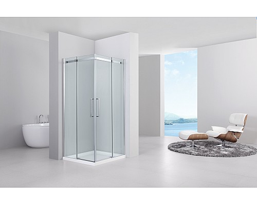 Душевое ограждение Black & White S502100x100