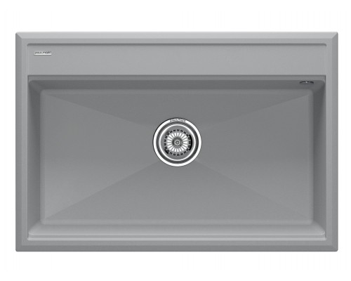 Мойка кварцевая Paulmark STEPIA-750 PM117551-GRS серый дым 75х51