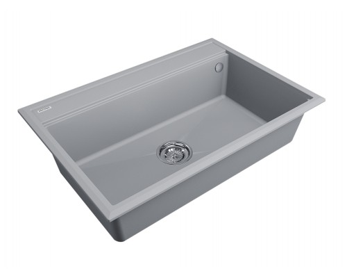 Мойка кварцевая Paulmark STEPIA-750 PM117551-GRS серый дым 75х51