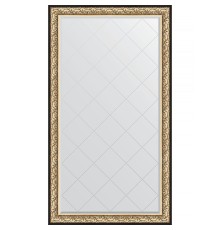 Зеркало Evoform Exclusive-G Floor 205х115 с гравировкой в багетной раме - Барокко золото 106 мм