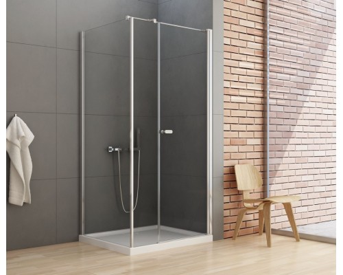 Душевое ограждение NEW TRENDY NEW SOLEO 120x70x195 (хром)