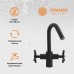 Смеситель для раковины Orange Mia Черный матовый