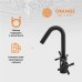 Смеситель для раковины Orange Mia Черный матовый
