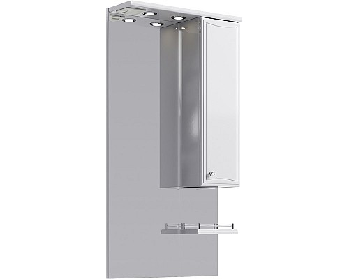 Барселона панель с зеркалом, шкафчиком и подсветкой Ba.02.55 AQWELLA