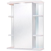 Зеркальный шкаф Onika Глория 55.01 R 205505 с подсветкой Белый