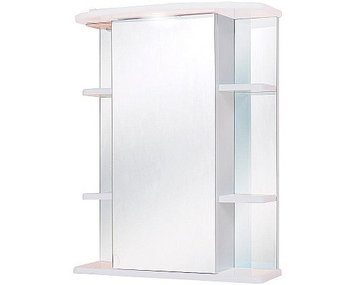 Зеркальный шкаф Onika Глория 55.01 R 205505 с подсветкой Белый