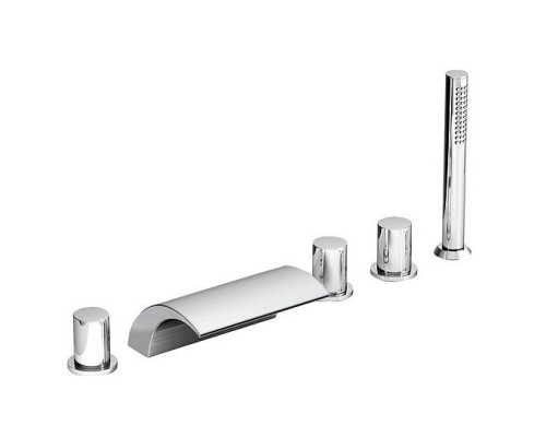 Смеситель врезной каскадный для ванн Ravak X070060