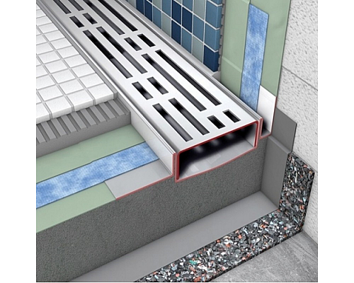 Декоративная решетка TECE drainline basic 600710